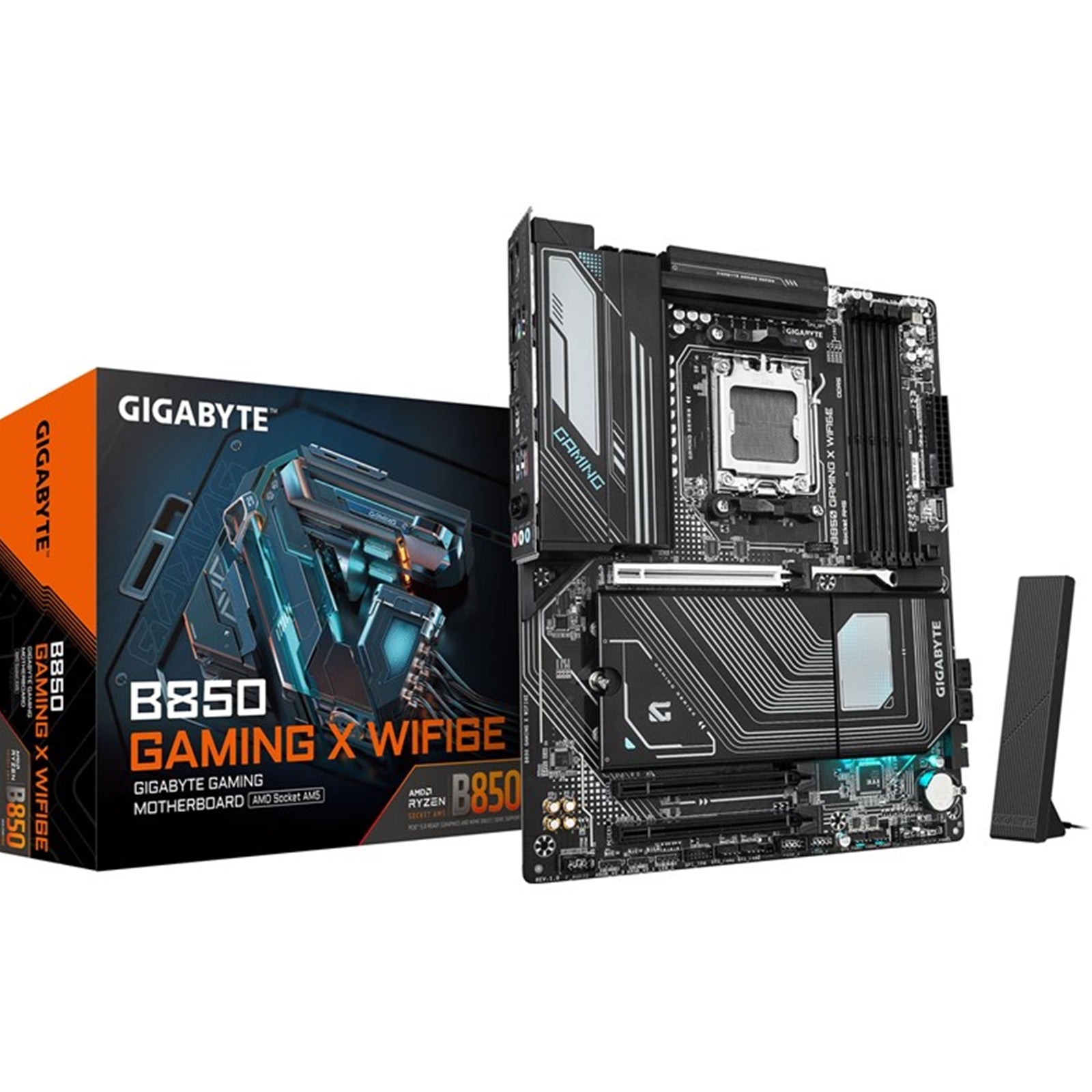 Gigabyte B850 GAMING X WiFi 6E AM5 ATX Motherboard DDR5 PCIe 5.0 Gigabyte B850 GAMING X WiFi 6E AM5 ATX Motherboard DDR5 PCIe 5.0